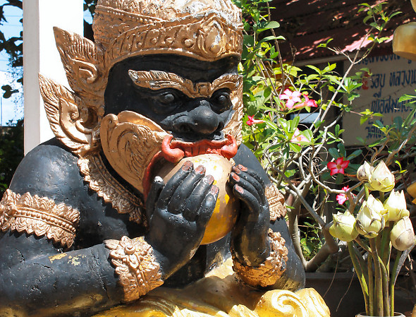 Phra Rahu - God of eclipse