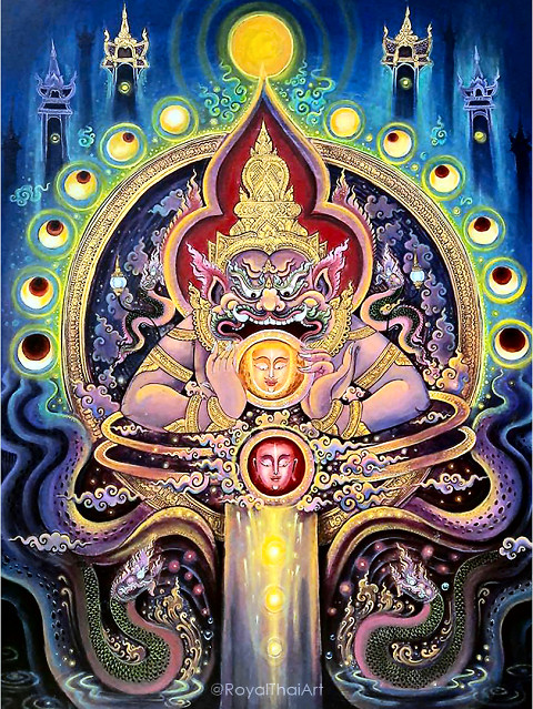 Phra Rahu - God of eclipse